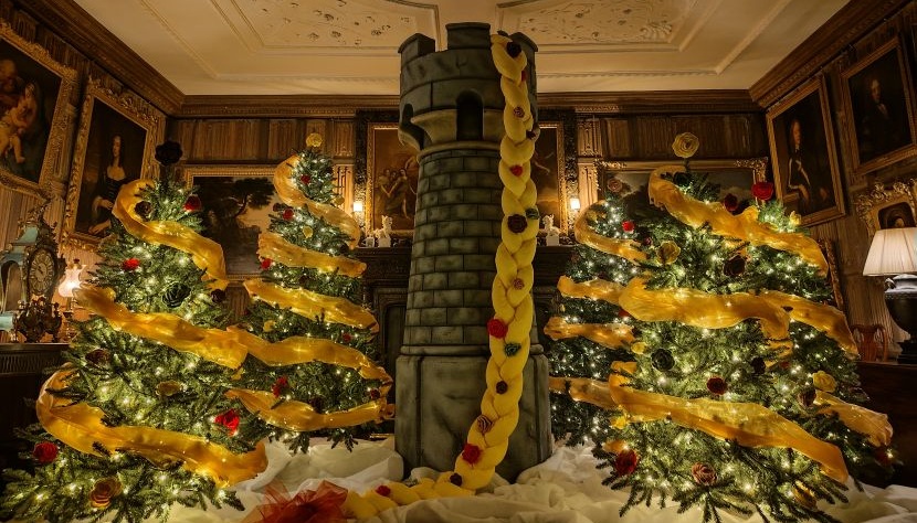 The Vyne - A Fairytale Christmas, Rapunzel's hair and tower - National Trust, Karen Legg